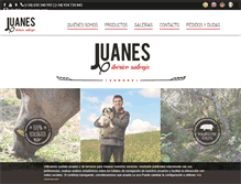 Tablet Screenshot of ibericosjuanes.com